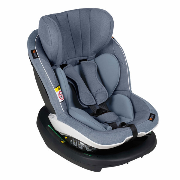 Cadeira auto BeSafe iZi Modular RF X1 i-Size com Dynamic Force Absorber™, proteção lateral SIP+, aprovação no Teste Plus, Magnetic Belt Assistants™ e utilização exclusivamente em contra marcha para crianças dos 61 aos 105 cm. Cloud Mélange