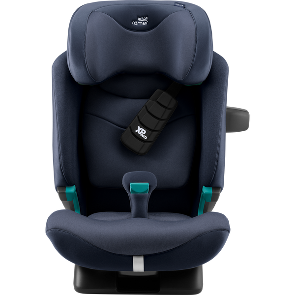 Cadeira auto BRITAX RÖMER ADVANSAFIX PRO dos 76 aos 150 cm com ISOFIX, arnês de 5 pontos até 22 kg e tecnologias XP-PAD, SecureGuard, SICT e FLIP&GROW.
Night Blue
