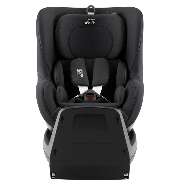 Cadeira auto giratória Britax Römer Dualfix M Plus i-Size com rotação 360 graus e instalação ISOFIX cor carbon black