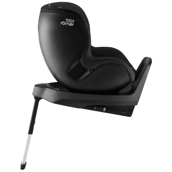 Cadeira auto giratória Britax Römer Dualfix M Plus i-Size com rotação 360 graus e instalação ISOFIX cor carbon black
