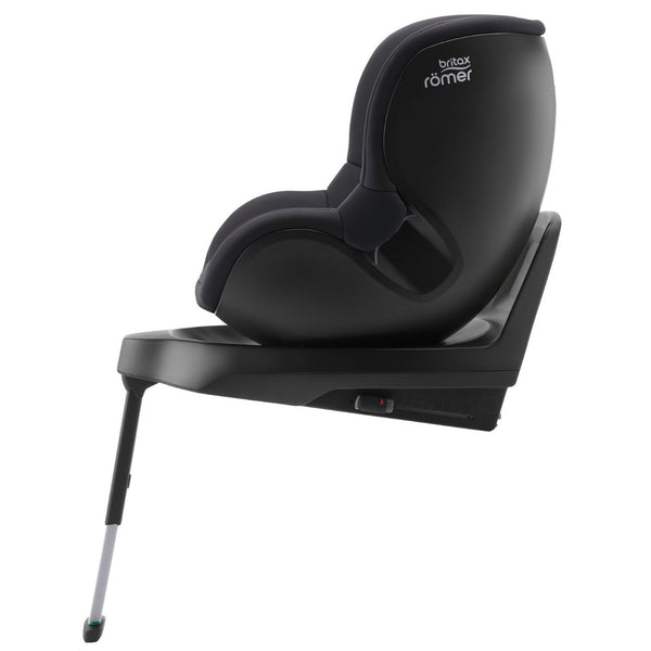 Cadeira auto giratória Britax Römer Dualfix M Plus i-Size com rotação 360 graus e instalação ISOFIX cor midnight grey