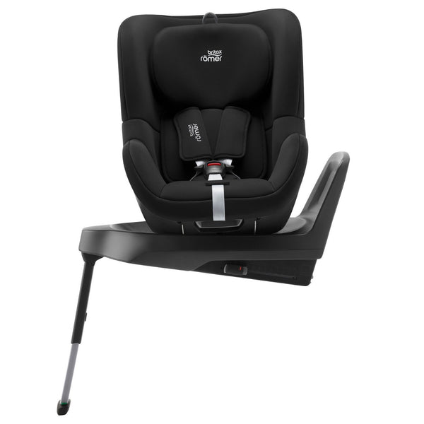 Cadeira auto giratória Britax Römer Dualfix M Plus i-Size com rotação 360 graus e instalação ISOFIX cor space black