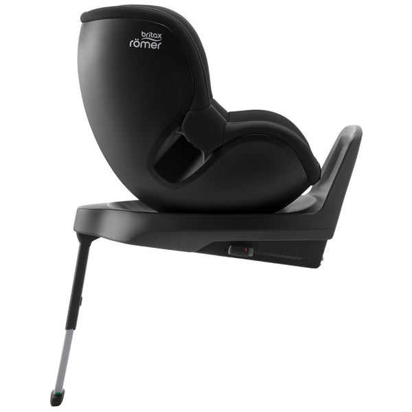 Cadeira auto giratória Britax Römer Dualfix M Plus i-Size com rotação 360 graus e instalação ISOFIX cor space black