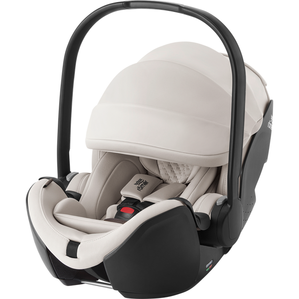 BRITAX RÖMER RIO LUX TRIO + BASE com carrinho Rio Lux, alcofa Rio, cadeira auto Baby-Safe Pro com tecnologia Ergo Recline e base ISOFIX Vario 5Z com rotação de 180°. Sistema de viagem completo desde o nascimento. Soft Taupe