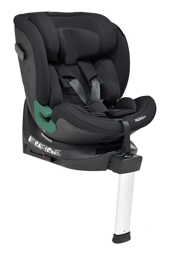 Cadeira auto Carbebé Rodea+ i-Size dos 40 aos 150 cm com rotação 360°, instalação ISOFIX e utilização contra a marcha até aos 105 cm.
Cinza