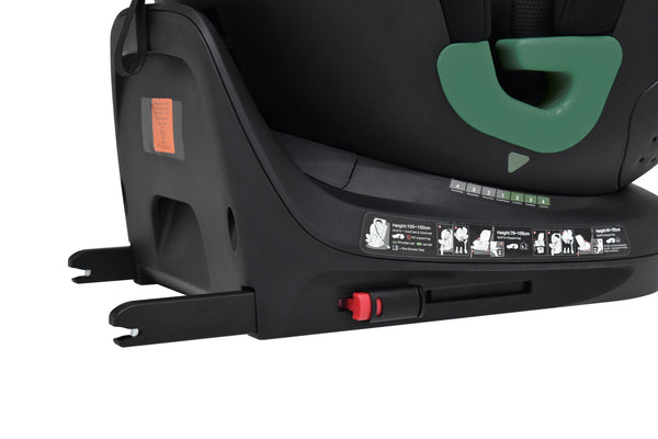 Cadeira auto Carbebé Rodea+ i-Size dos 40 aos 150 cm com rotação 360°, instalação ISOFIX e utilização contra a marcha até aos 105 cm.
Cinza