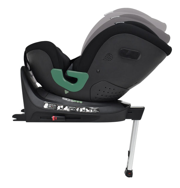 Cadeira auto Carbebé Rodea+ i-Size dos 40 aos 150 cm com rotação 360°, instalação ISOFIX e utilização contra a marcha até aos 105 cm.
Cinza