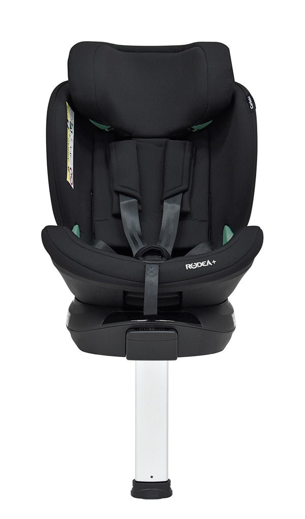 Cadeira auto Carbebé Rodea+ i-Size dos 40 aos 150 cm com rotação 360°, instalação ISOFIX e utilização contra a marcha até aos 105 cm.
Preto e Cinza