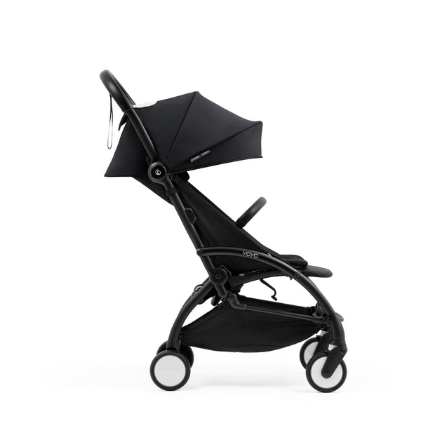 Carrinho Stokke® YOYO⁵ leve e ultracompacto com dobragem a uma mão e suspensão nas 4 rodas
Black