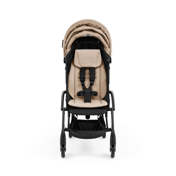 Carrinho Stokke® YOYO⁵ leve e ultracompacto com dobragem a uma mão e suspensão nas 4 rodas
Taupe