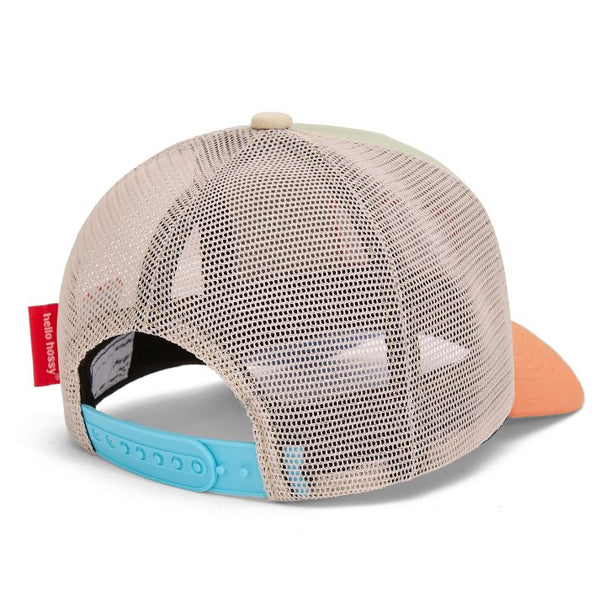 Chapéu para criança Hello Hossy na Cor Anis costas