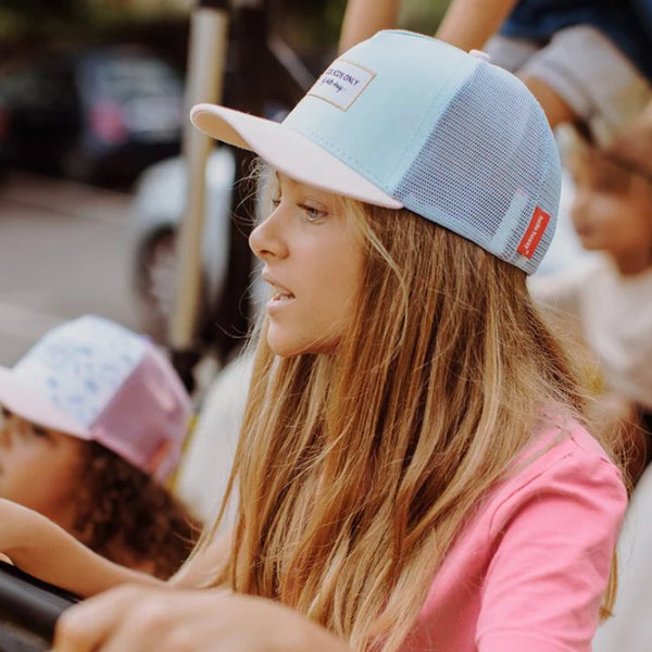 Chapéu para criança Hello Hossy na Cor lagoon foto de criança