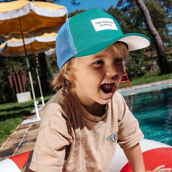 Chapéu para criança Hello Hossy na Cor lawn foto de criança