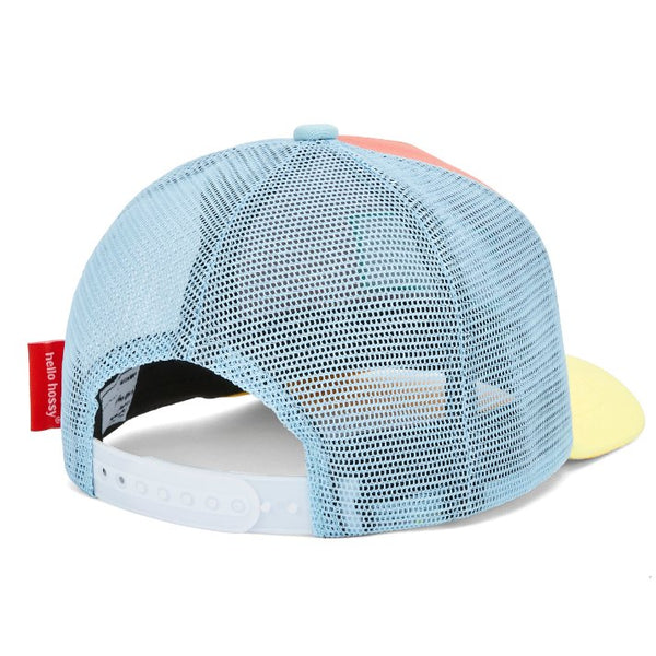 Chapéu para criança Hello Hossy na Cor Neo costas