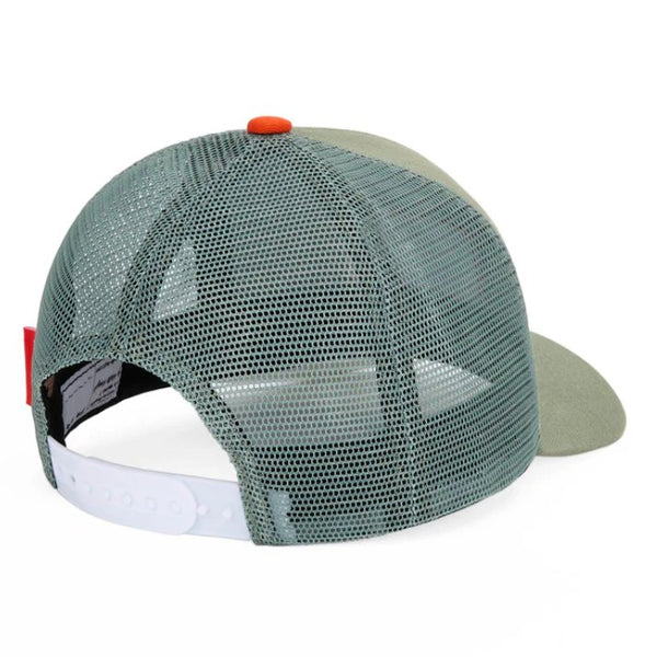 Chapéu para criança Hello Hossy na Cor Olive costas