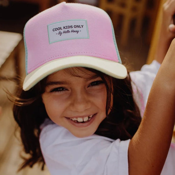 Chapéu para criança Hello Hossy na Cor Poppy foto de criança