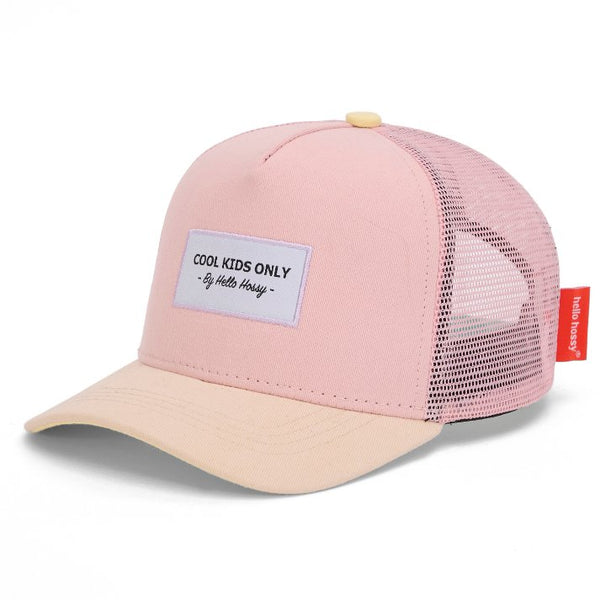 Chapéu para criança Hello Hossy na Cor Powder Pink frente