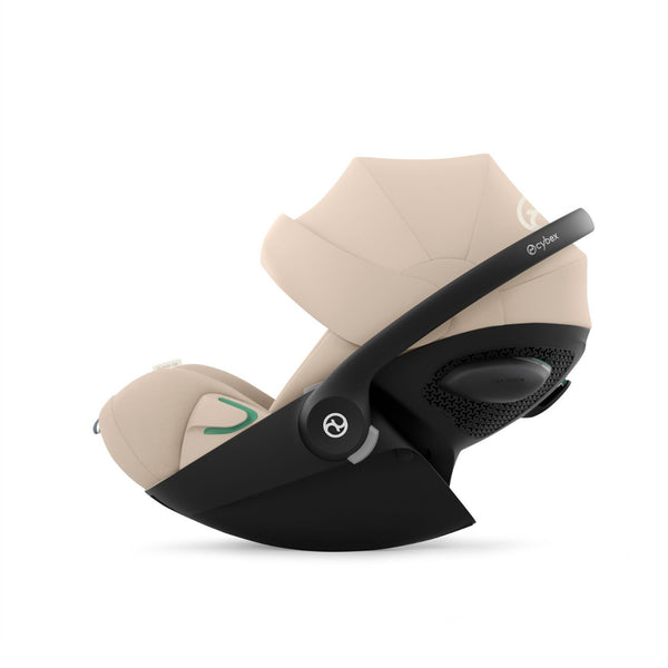 Pack CYBEX Balios S Lux Trio com carrinho de bebé, alcofa Cot S Lux e cadeira auto Cloud G3 para recém-nascidos ALMOND BEIGE