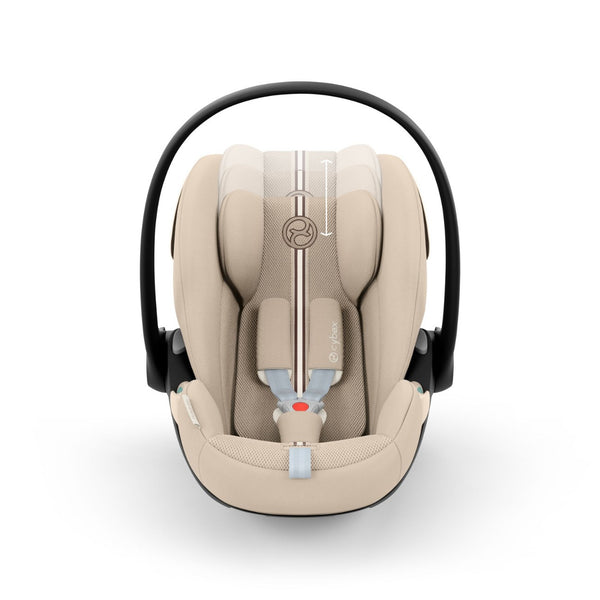 Pack CYBEX Balios S Lux com carrinho, alcofa Cot S Lux, ovo Cloud G3 plus e base ISOFIX G3 na cor almond beige
