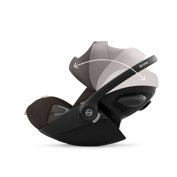 Cadeira auto CYBEX Cloud G3 Plus i-Size para bebé com posição totalmente deitada, ventilação Plus, proteção lateral L.S.P. e compatibilidade com Base G/G3 e Travel System Chocolate Brown