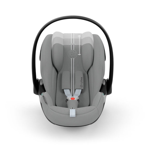 Cadeira auto CYBEX Cloud G3 Plus i-Size para bebé com posição totalmente deitada, ventilação Plus, proteção lateral L.S.P. e compatibilidade com Base G/G3 e Travel System stoney grey