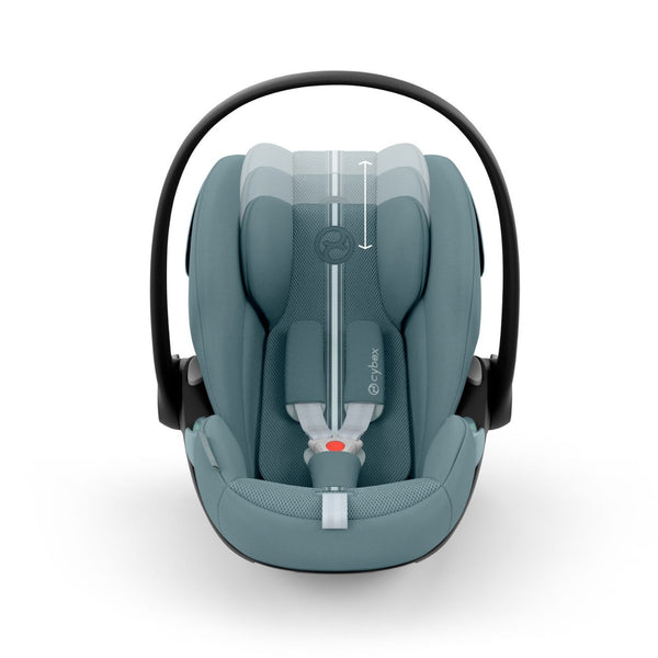 Cadeira auto CYBEX Cloud G3 Plus i-Size para bebé com posição totalmente deitada, ventilação Plus, proteção lateral L.S.P. e compatibilidade com Base G/G3 e Travel System Stormy Blue