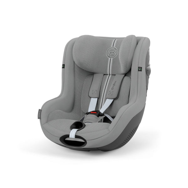 CYBEX Sirona G3 Plus, cadeira auto i-Size com rotação de 360°, tecidos Plus 6 vezes mais respiráveis, proteção lateral L.S.P. e compatível exclusivamente com a Base G3. Stone Grey