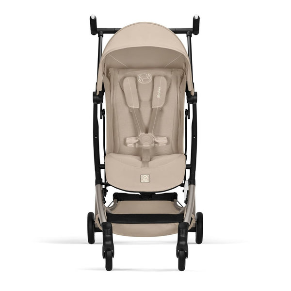 Carrinho compacto CYBEX Libelle de 6 kg com fecho ultracompacto para ALMOND BEIGE