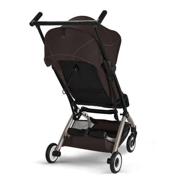 Carrinho compacto CYBEX Libelle de 6 kg com fecho ultracompacto para CHOCOLATE BROWN