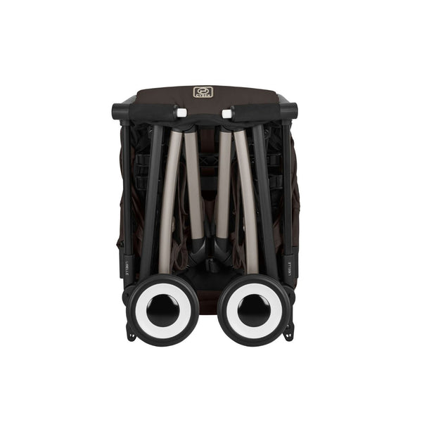 Carrinho compacto CYBEX Libelle de 6 kg com fecho ultracompacto para CHOCOLATE BROWN