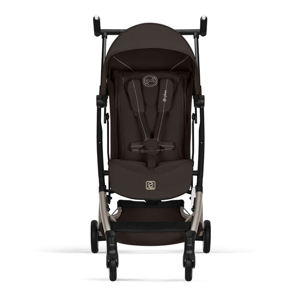 Carrinho compacto CYBEX Libelle de 6 kg com fecho ultracompacto para CHOCOLATE BROWN