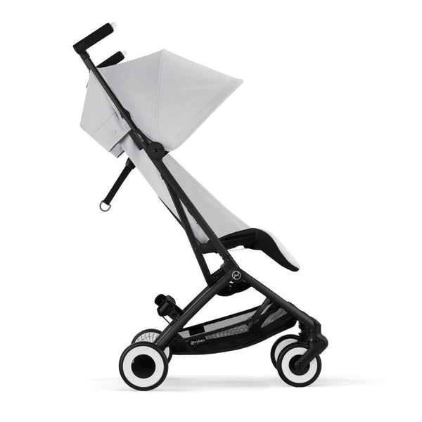 Carrinho compacto CYBEX Libelle de 6 kg com fecho ultracompacto para viagens e crianças até 22 kg FOG GREY