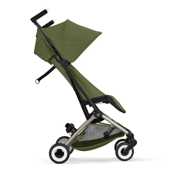 Carrinho compacto CYBEX Libelle de 6 kg com fecho ultracompacto para MOSS GREEN