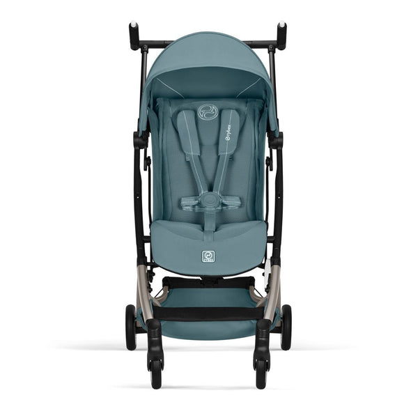 Carrinho compacto CYBEX Libelle de 6 kg com fecho ultracompacto para STORMY BLUE