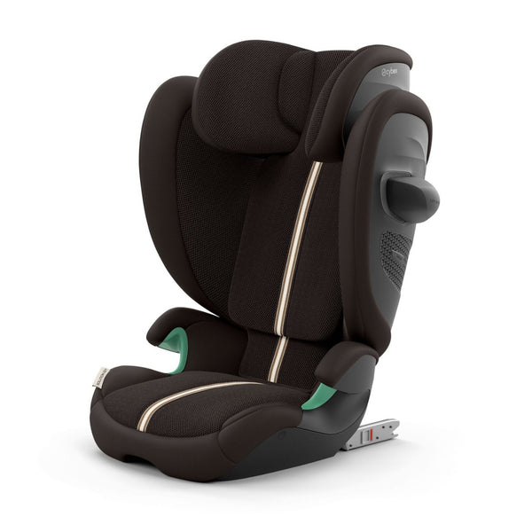 Cadeira auto CYBEX Solution G2 i-Fix Plus dobrável e leve, com encosto de cabeça reclinável, proteção lateral L.S.P. Plus e tecido em malha respirável.
Chocolate Brown
