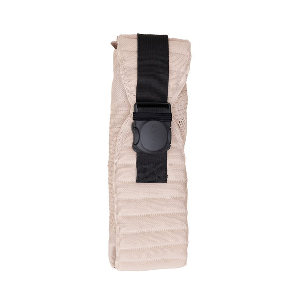 Marsúpio Flybaby ergonómico em tecido 3D Knit respirável, ultraleve, ajustável e adequado desde o nascimento até aos 15 kg cor nude