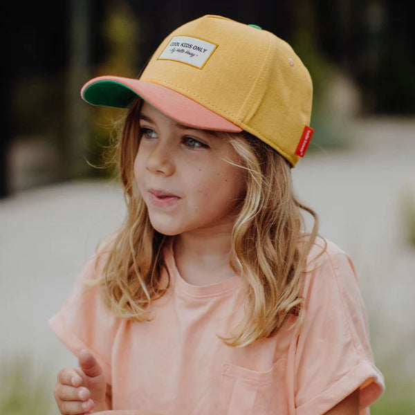 Bone liso da hello hossy na cor mini sunset