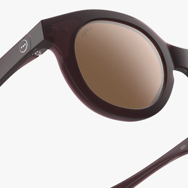 Oculos de sol para bebé da Izipizi modelo #C na cor old leather