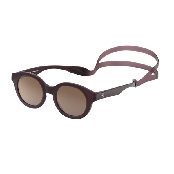 Oculos de sol para bebé da Izipizi modelo #C na cor old leather