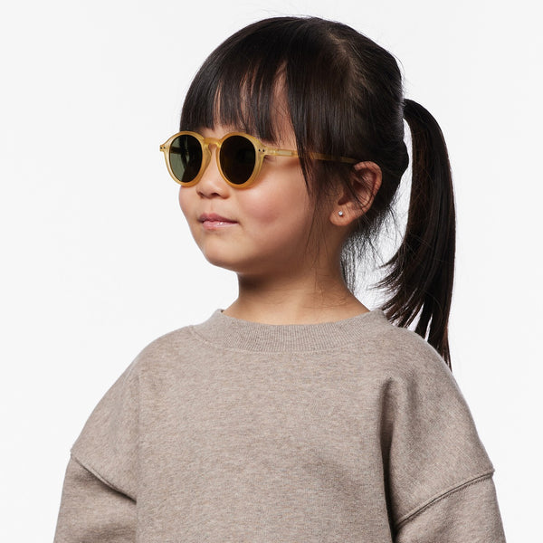 óculos para criança da izipizi modelo #d na cor yellow honey
