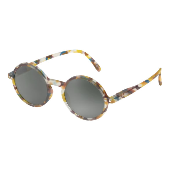 óculo de sol para criança da Izipizi na cor blue tortoise modelo #G