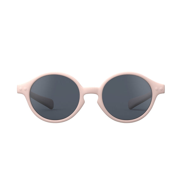 óculos de sol para bebé da Izipizi modelo #D na cor pastel pink