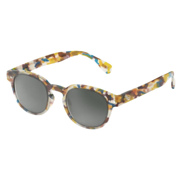 óculos de sol para criança modelo #C da izipizi na azul tortoise