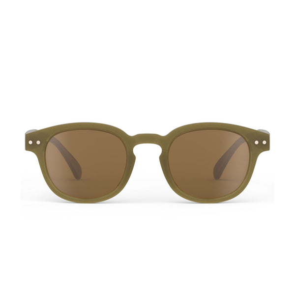 óculos de sol para criança modelo #C da izipizi na cor olive