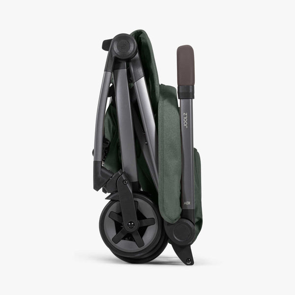 JOOLZ AER², carrinho de bebé ultraleve de 6,5 kg, compacto e compatível com cabine de avião, com fecho e reclinação com uma mão, cesto de 8 kg e compatibilidade com cadeiras auto BeSafe, Maxi-Cosi, Britax Römer e CYBEX desde o nascimento até aos 22 kg.