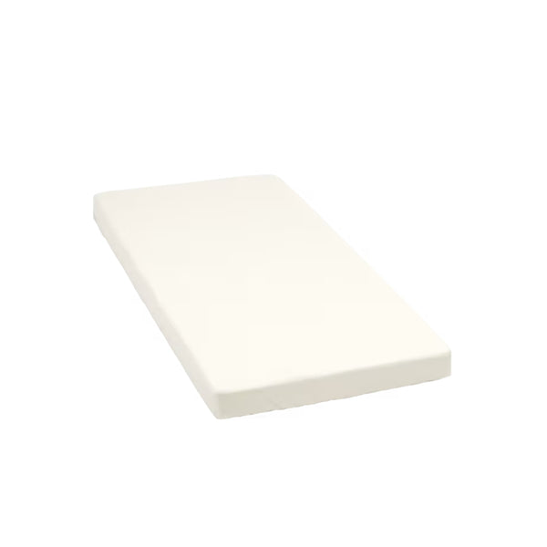 Lençol de baixo Stokke Nighti Bed em percal de algodão 100% orgânico, suave e respirável, para colchão de 60 × 120 cm.
Birch beige