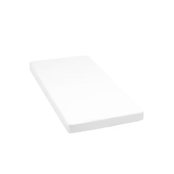 Lençol de baixo Stokke Nighti Bed em percal de algodão 100% orgânico, suave e respirável, para colchão de 60 × 120 cm.
White