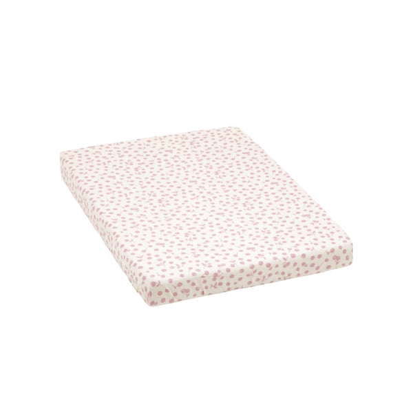 Lençol de baixo Stokke Nighti Mini em percal de algodão 100% orgânico, suave e respirável, para colchão de 60 × 80 cm.
Wild Rose