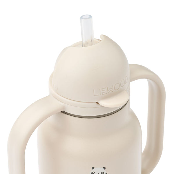 Garrafa térmica 250ML liewood na cor Mini Panda Sandy