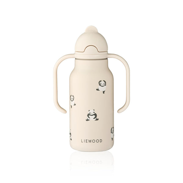 Garrafa térmica 250ML liewood na cor Mini Panda Sandy